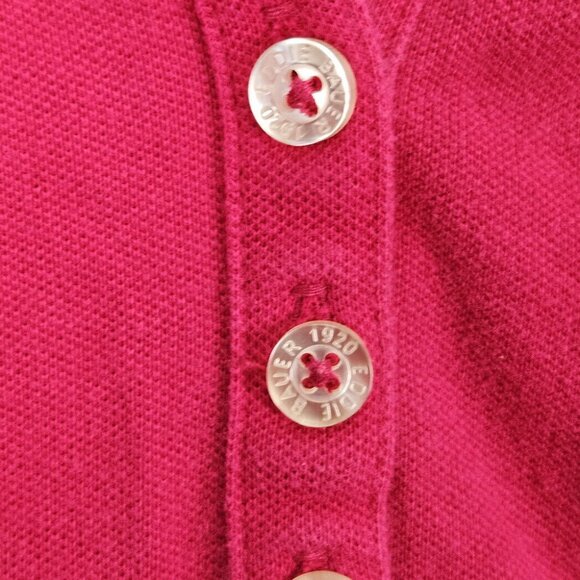 Eddie Bauer Polo Shirt Embroidered Logo Short Sleeve Collared Women's Sz XL Pink - Picture 7 of 10